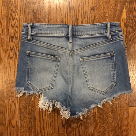 LTJ (Letters to Juliet) frayed denim jean shorts size medium - Picture 5 of 5